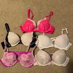 Victoria’s Secret Push Up Bra Lot 34B
